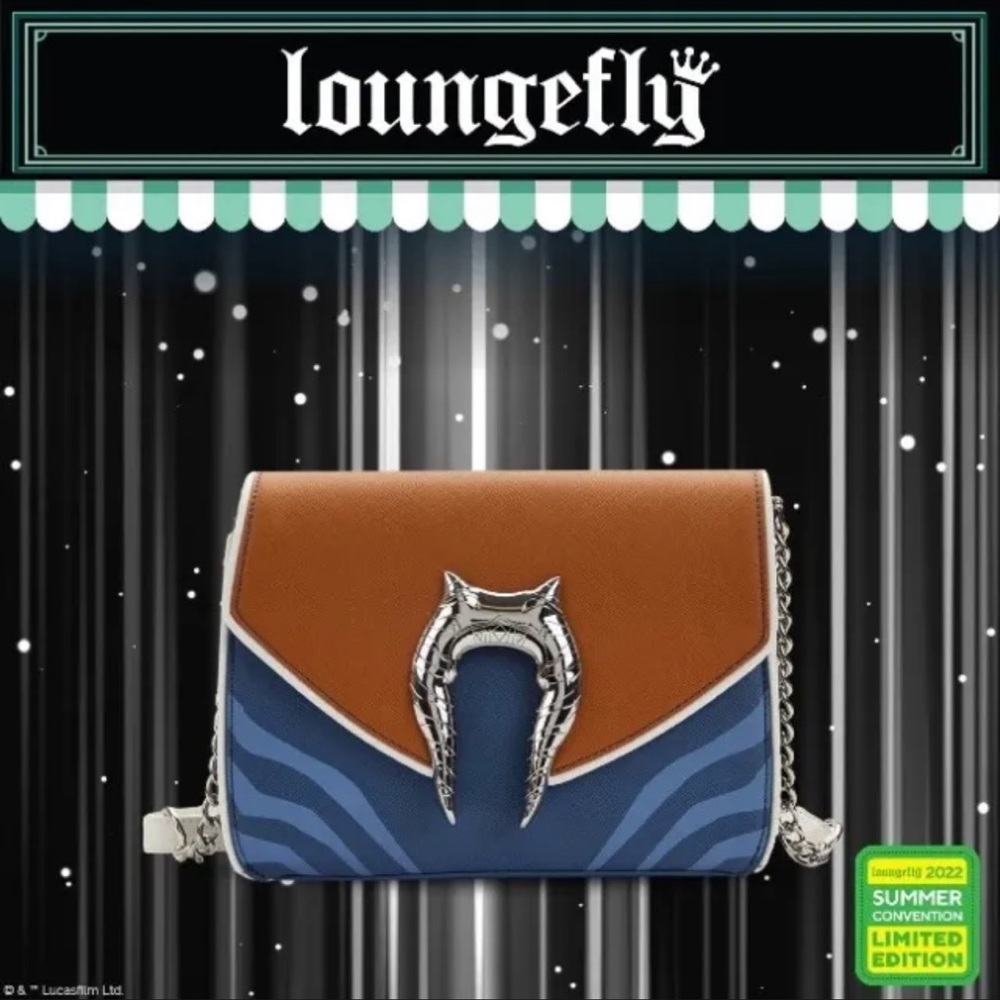Loungefly Star Wars Ashoka Tano Crossbody 2022 SDCC Exclusive
